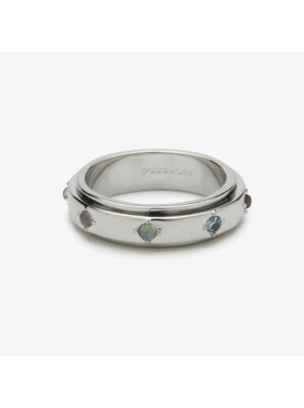 Pura Vida Pura Vida Mha Fidget Ring | Silver
