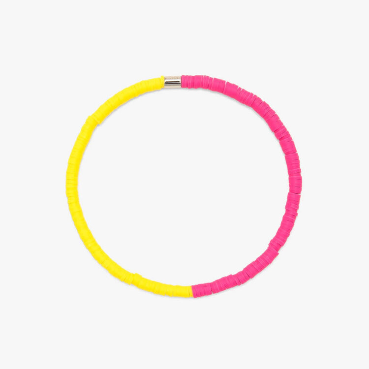 Pura Vida Pura Vida Seascape Vinyl Disc Stretch Anklet | Neon Daze