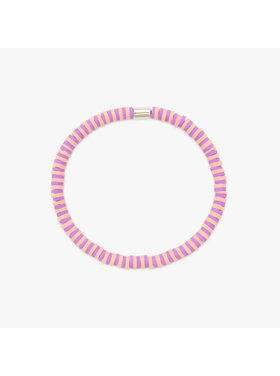 Pura Vida Pura Vida Seascape Vinyl Disc Stretch Bracelet | Violet Sunrise