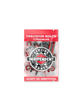 Independent Indy Hardware W/Tool 1In | Red/Black