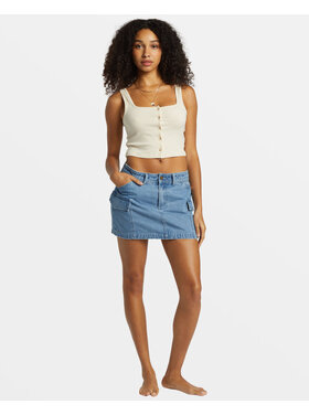 Billabong Billabong Hilary Cargo Skirt (Womens) | Medium Blue Rinse