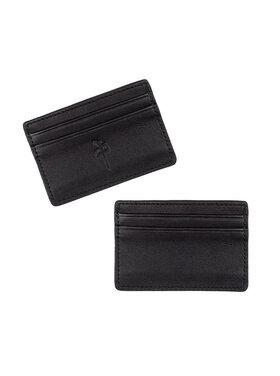 Red Dragon Supply Rds Card Holder Genuine Leather | Black