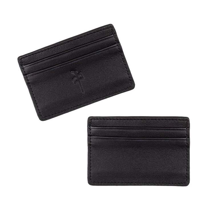 Red Dragon Supply Rds Card Holder Genuine Leather | Black