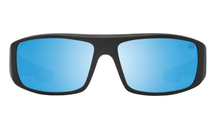 Spy Spy Logan Matte Black | Happy Boost Polar Ice Blue Mirror