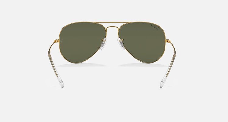 Ray Ban Ray Ban Aviator Large Metal Arista Gold | G-15 Green Polarized