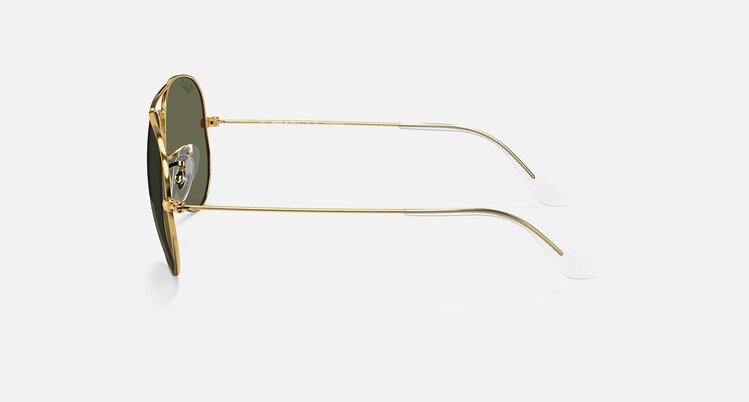 Ray Ban Ray Ban Aviator Large Metal Arista Gold | G-15 Green Polarized