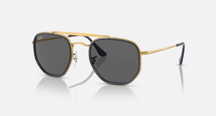 Ray Ban Ray Ban The Marshal Ii Polished Gold | Dark Grey
