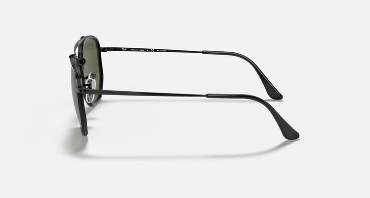 Ray Ban Ray Ban The Marshal Ii Polished Black | G-15 Green Polarized