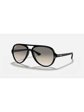 Ray Ban Ray Ban Cats 5000 Classic Polished Black | Light Grey