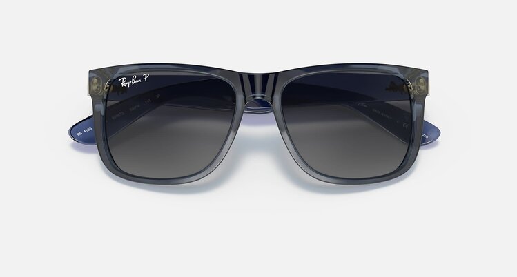 Ray Ban Ray Ban Justin Transparent Blue | Grey