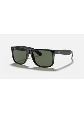 Ray Ban Ray Ban Justin Polished Black | Dark Green