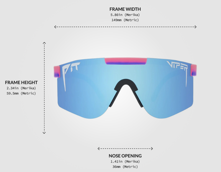 Pit Viper Pit Viper The Original Wide Polarized | The Leisurecraft