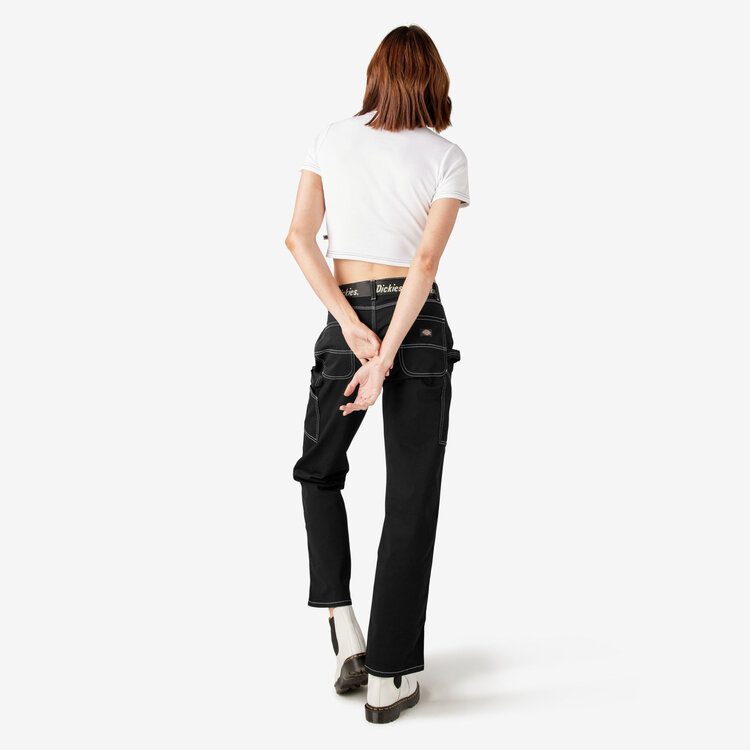 Dickies Dickies High Waisted Carpenter Pant (Womens) | Black