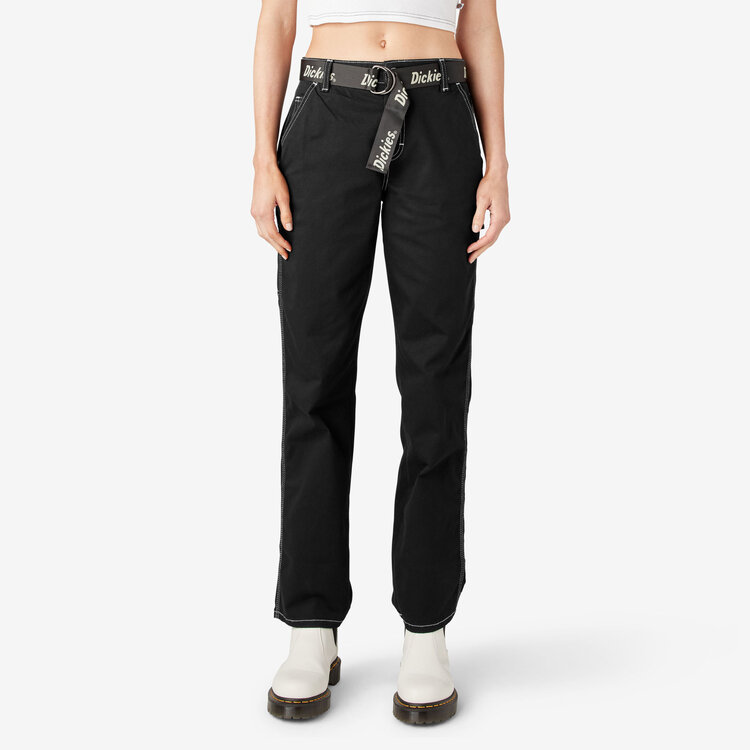 Dickies Dickies High Waisted Carpenter Pant (Womens) | Black