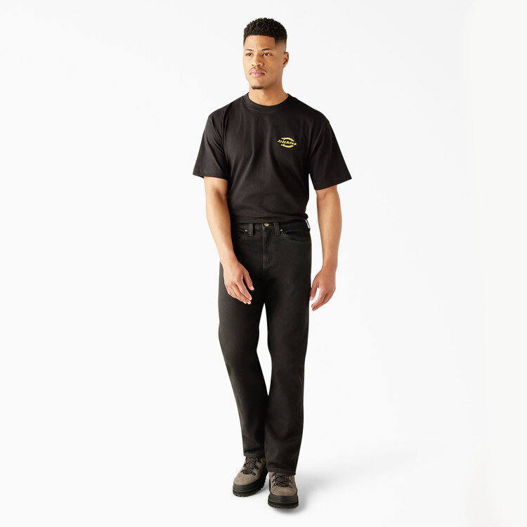 Dickies Dickies 5-Pocket Regular Fit Jean (Mens) | Black Denim
