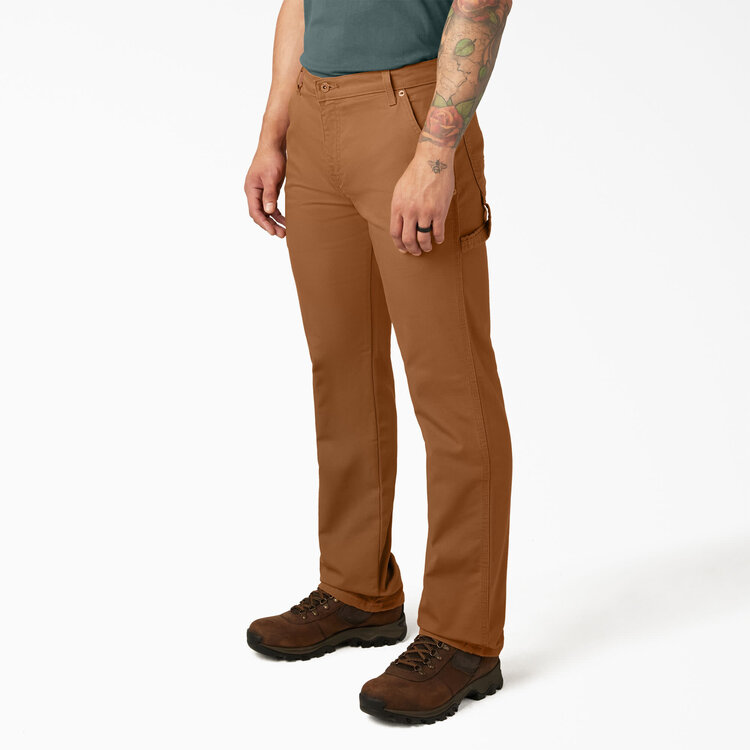 Dickies Dickies Duck Carpenter Pant (Mens) | Stonewashed Brown Duck
