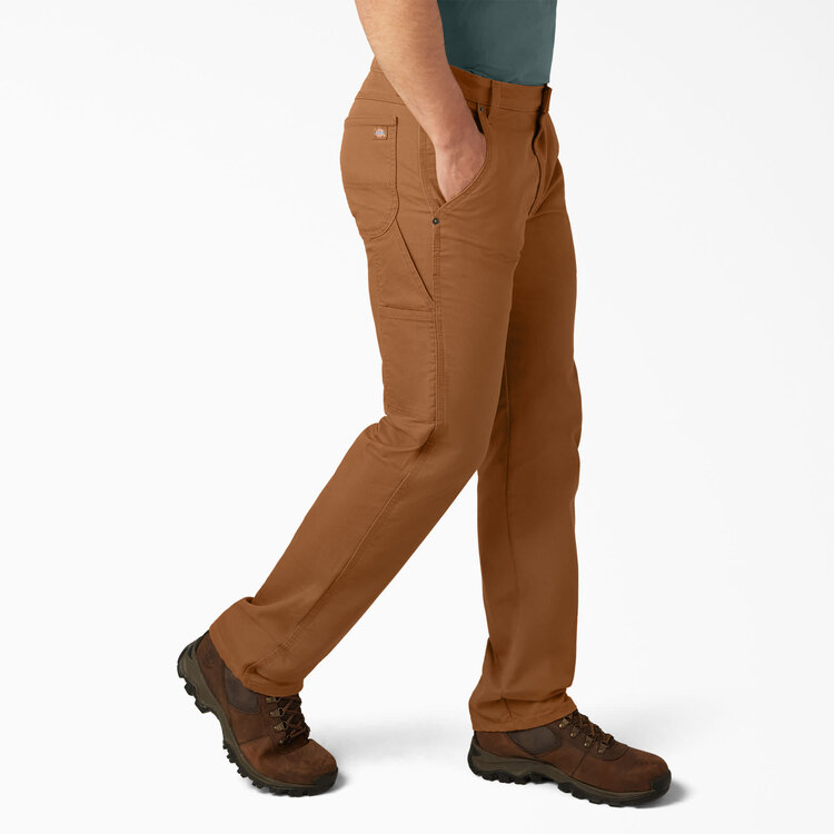 Dickies Dickies Duck Carpenter Pant (Mens) | Stonewashed Brown Duck