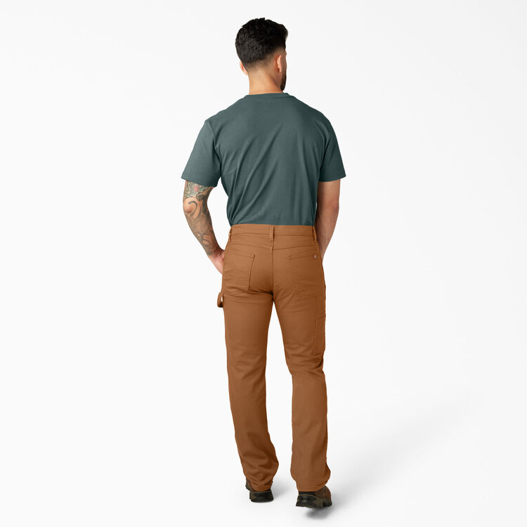 Dickies Dickies Duck Carpenter Pant (Mens) | Stonewashed Brown Duck