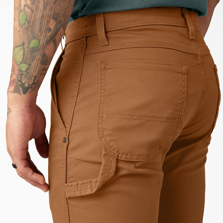 Dickies Dickies Duck Carpenter Pant (Mens) | Stonewashed Brown Duck