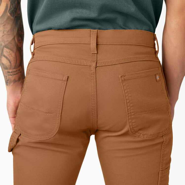 Dickies Dickies Duck Carpenter Pant (Mens) | Stonewashed Brown Duck