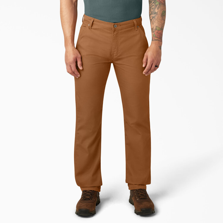 Dickies Dickies Duck Carpenter Pant (Mens) | Stonewashed Brown Duck