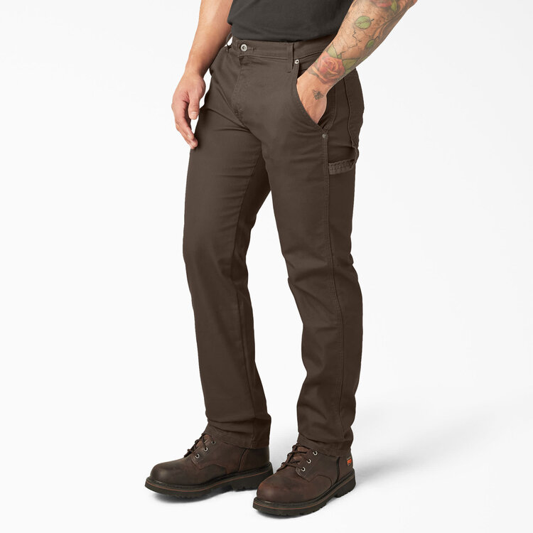 Dickies Dickies Duck Carpenter Pant (Mens) | Stonewashed Mushroom