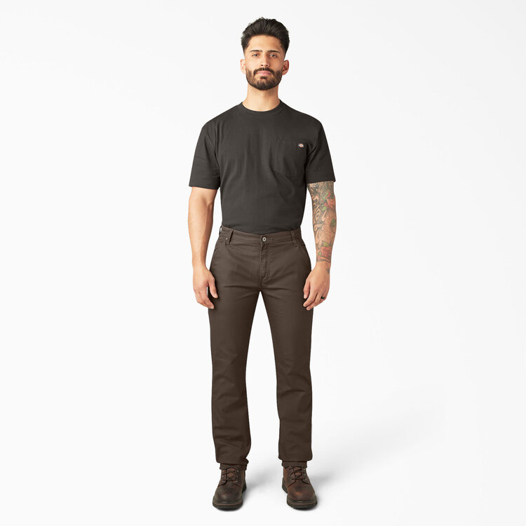 Dickies Dickies Duck Carpenter Pant (Mens) | Stonewashed Mushroom
