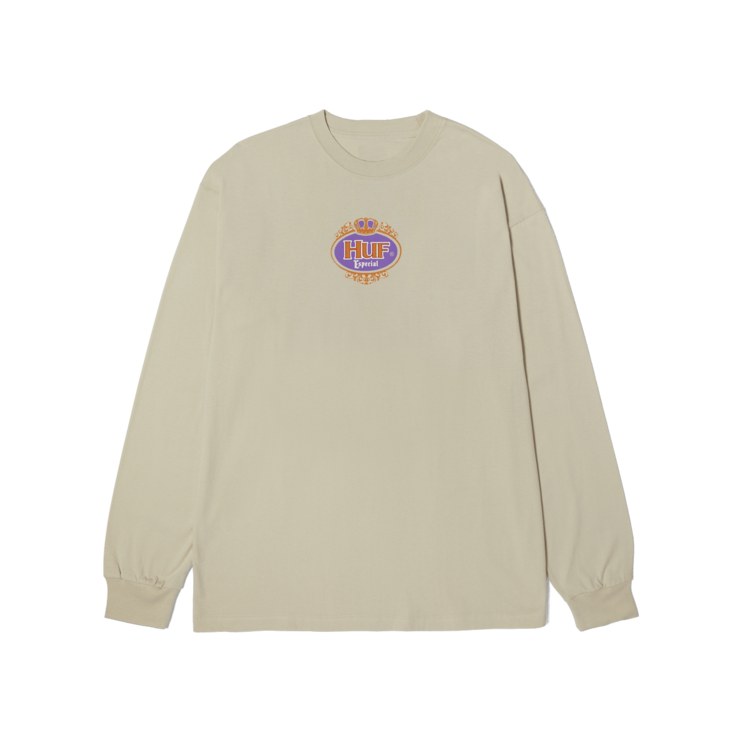 Huf Huf Especial L/S Tee (Mens) | Stone