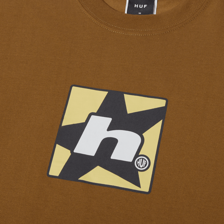 Huf Huf H Star S/S Tee (Mens) | Mud