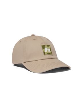 Huf Huf Star Box Logo 6 Panel Cv Hat (Mens) | Stone