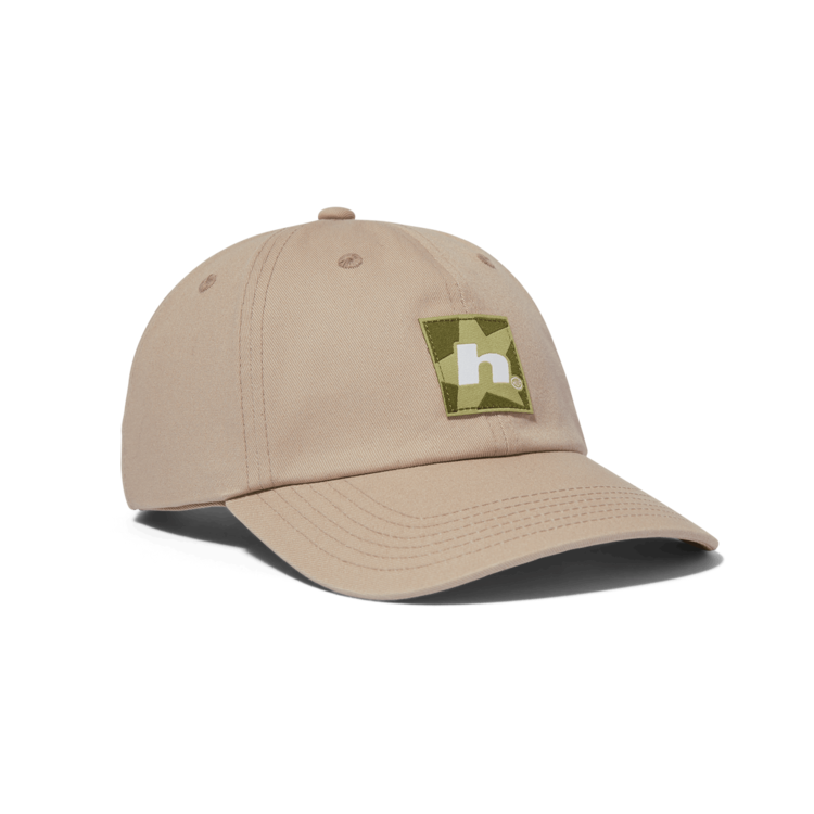 Huf Huf Star Box Logo 6 Panel Cv Hat (Mens) | Stone