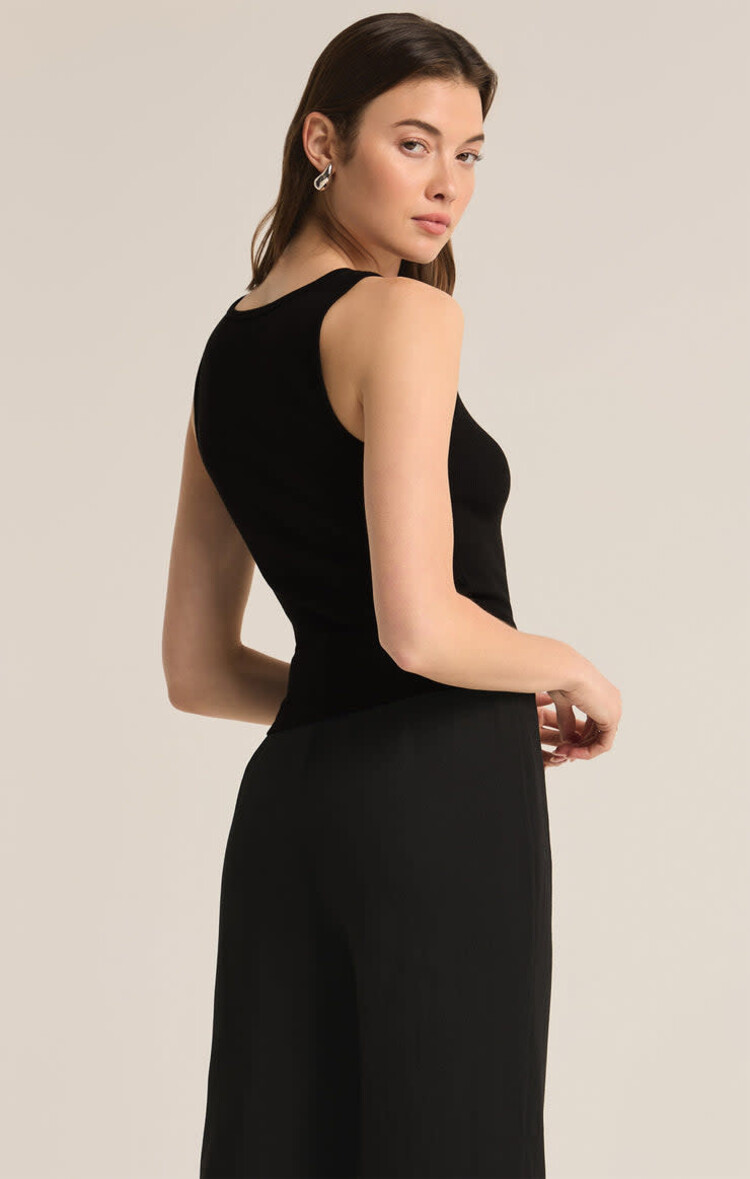 Z Supply Z Supply Essy Rib Top | Black