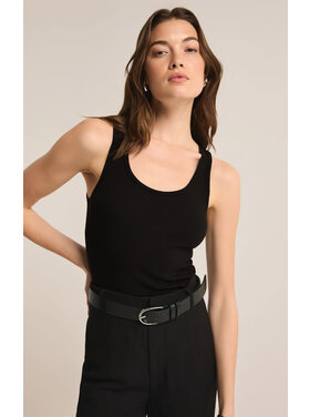 Z Supply Z Supply Essy Rib Top | Black