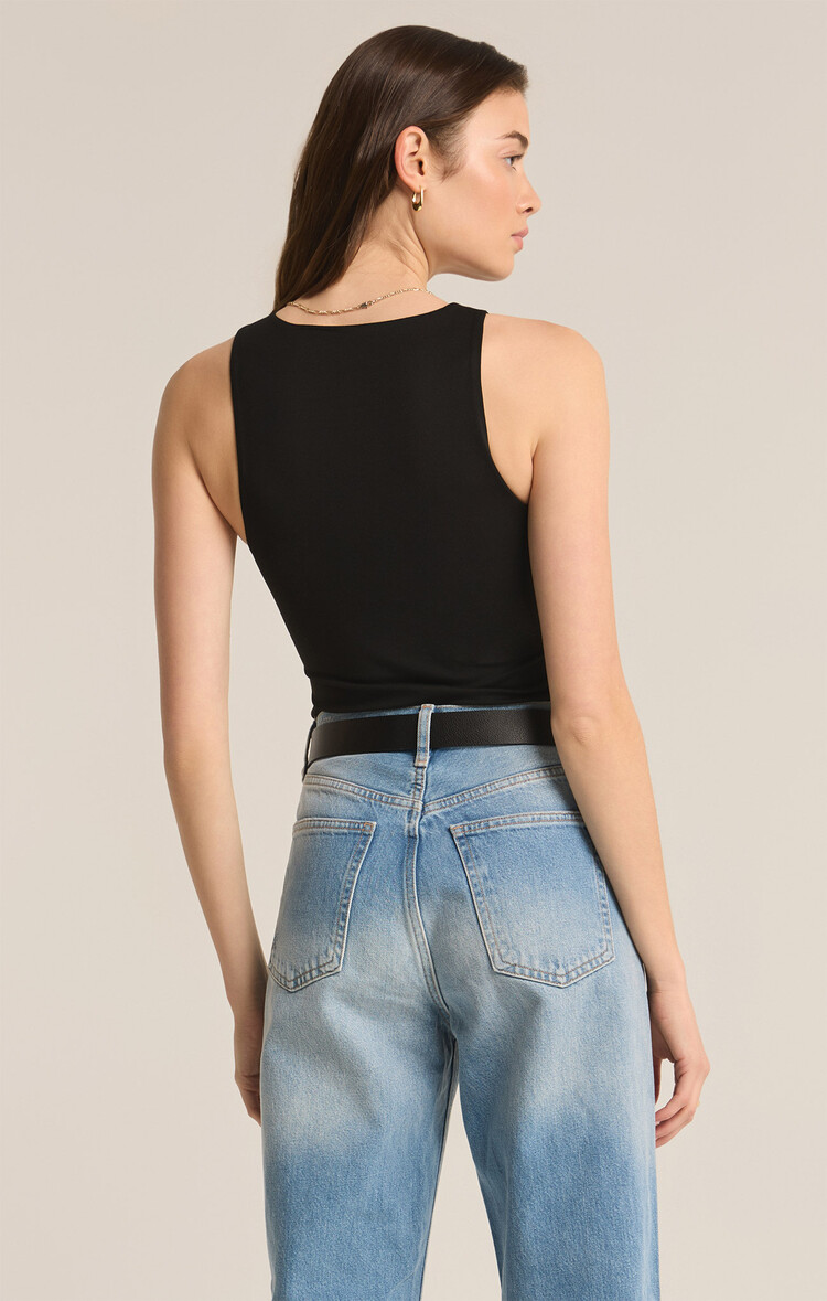 Z Supply Z Supply Seraphine Bodysuit | Black