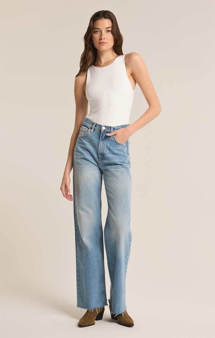 Z Supply Z Supply Seraphine Bodysuit | White