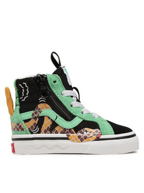 Vans Vans Sk8-Hi Reissue Side Zip (Toddler) | Green/Black