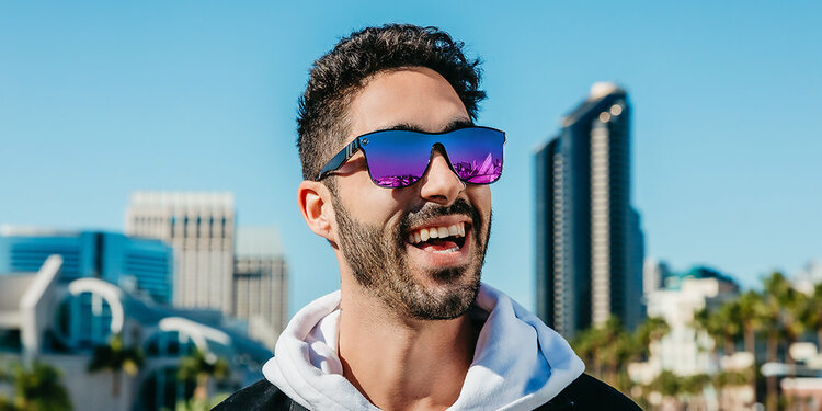 BLENDERS Blenders Millenia X2 Black Forest | Blue Rainbow Polarized