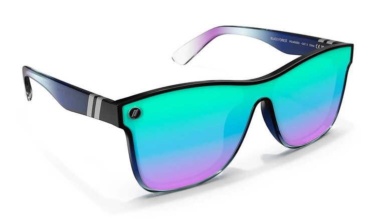 BLENDERS Blenders Millenia X2 Black Forest | Blue Rainbow Polarized