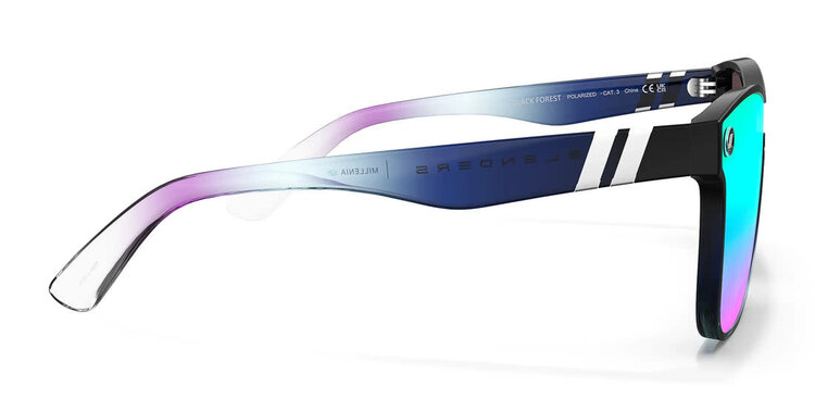 BLENDERS Blenders Millenia X2 Black Forest | Blue Rainbow Polarized