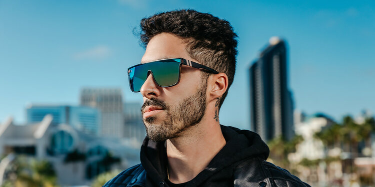 BLENDERS Blenders Sci-Fi Night City | Blue Rainbow Polarized