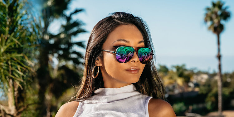 BLENDERS Blenders Shadow Flying Pretty | Blue Polarized