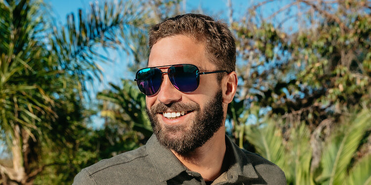 BLENDERS Blenders Shadow Flying Pretty | Blue Polarized