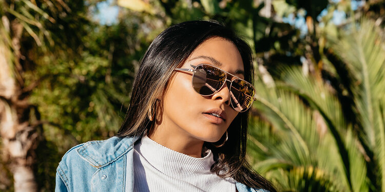 BLENDERS Blenders Shadow Flirt Wagon  | Champagne Polarized