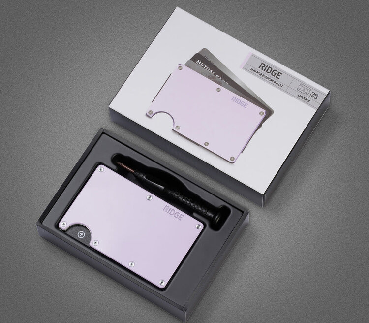 Ridge Ridge Aluminum - Cash Strap | Lavender