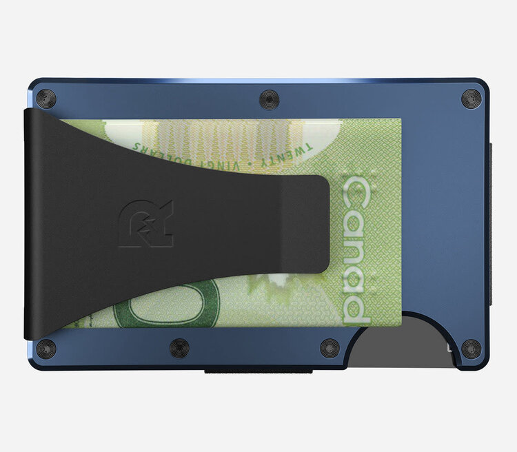 Ridge Ridge Aluminum - Money Clip | Alpine Navy