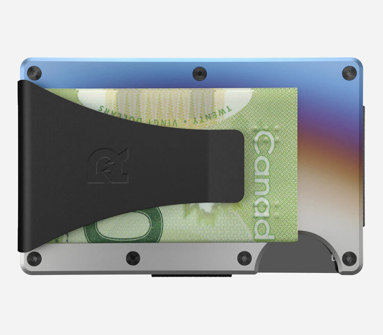 Ridge Ridge Premium - Money Clip | Burnt Titanium