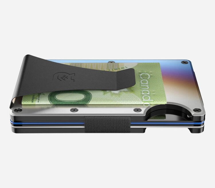 Ridge Ridge Premium - Money Clip | Burnt Titanium