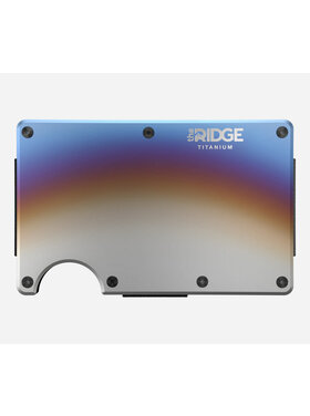 Ridge Ridge Premium - Money Clip | Burnt Titanium