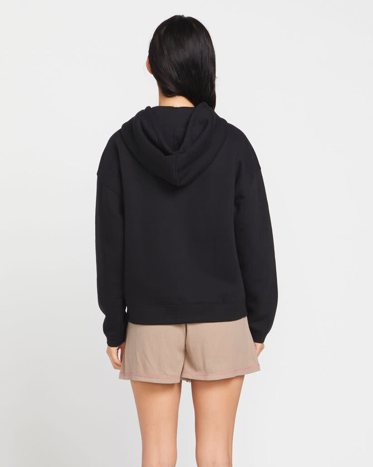 Volcom Volcom Stone Heart Up Zip Fleece (Womens) | Black