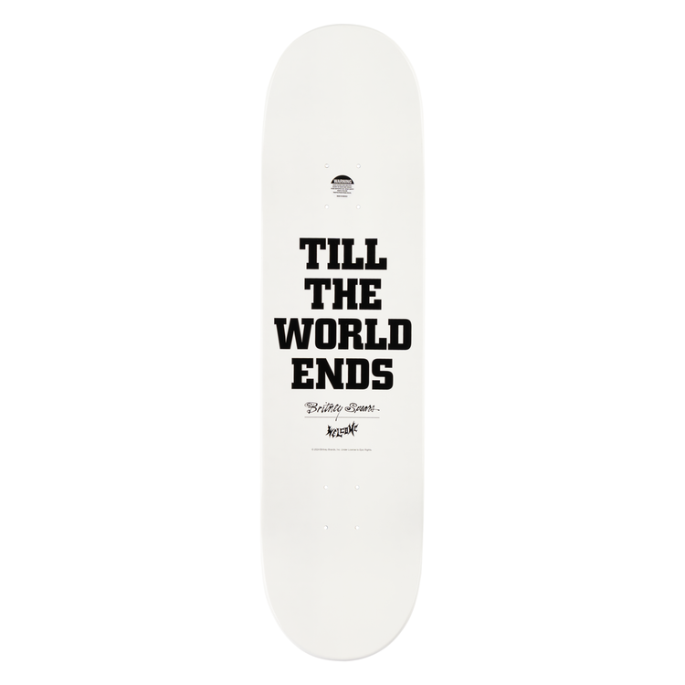 Welcome Welconme Till The World Ends Deck | White Dip